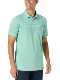 Travis Mathew Men's Ocean Polo Aqua S