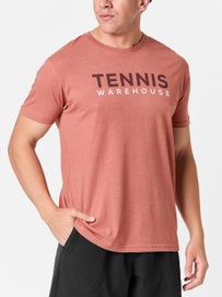Tennis Warehouse Large Stack T-Shirt Redwood L