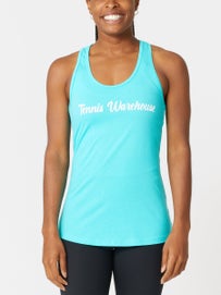 Tennis Warehouse Wms Racer Tank Tahiti Blue S