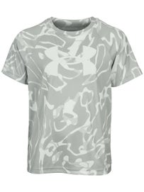 Under Armour Boy's Spring Print Top Grey M