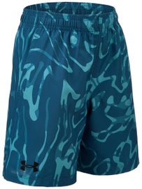 Under Armour Boy's Spring Print Short Wham Blue S