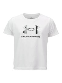Under Armour Girl's Spring Graphic Top White XL