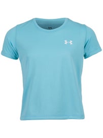Under Armour Girl's Spring Tech Top Blue S