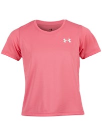 Under Armour Girl's Spring Tech Top Pink M