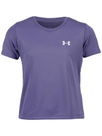 Under Armour Girl's Spring Tech Top Purple XL