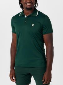 UomoSport Men's Retro IV Polo Green M