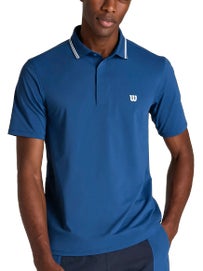 Wilson Men New York Challenger Tech Polo Bl Qrtz S