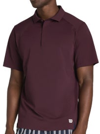 Wilson Men's Rain Or Shine Contour Tech Polo Fig S