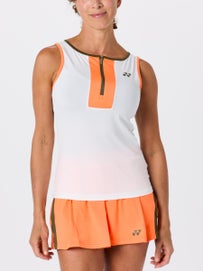 Yonex Women's NYC Zip Tank White S