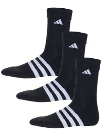 adidas Adaptive 3-Pack Crew Sock Black