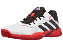 adidas Barricade K White/Black/Red Junior Shoes