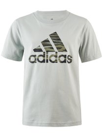 adidas Boy's Winter Liquid Camo Logo T-Shirt