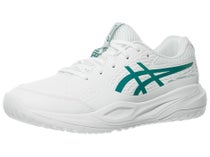 Asics Gel Resolution X GS White/Green Junior Shoes