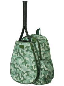 Ame & Lulu Game On Tennis Backpack Olive Camo
