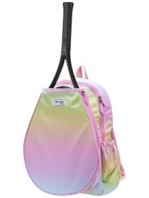 Ame & Lulu 3 Racquet Tennis Bag (Pink Grunge)