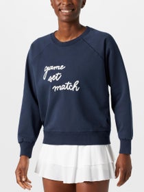 Ame & Lulu Women's Game Set Match Sweatshirt