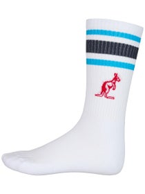Australian Summer Crew Socks - White