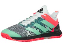 adidas adizero Ubersonic 4 White/Mint/Turbo Men's Shoe 