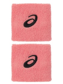 Asics Paris Singlewide Wristbands - Guava