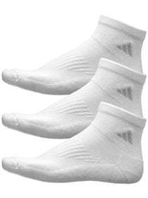 adidas Women's 3-Pack Quarter Socks White