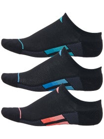 adidas Women's Superlite 3-Pack No Show Socks Black