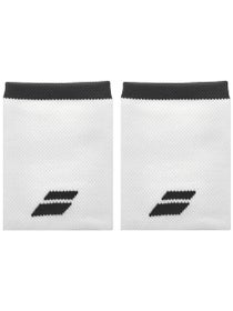 Babolat Doublewide Wristbands White/Black