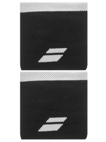 Babolat Singlewide Wristbands Black/White