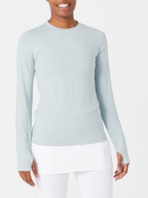 BloqUV Women's 24/7 Long Sleeve Top - Soft Grey