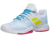 Babolat Propulse Fury AC White/Blue Women's Shoes