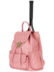 Court Couture Hampton Embroidered Backpack Dusty Rose