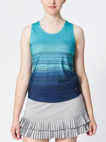 Cross Court Women's Indigo Print Tank