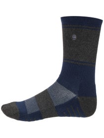 Cuater Men's Performance Baja Crew Sock Navy