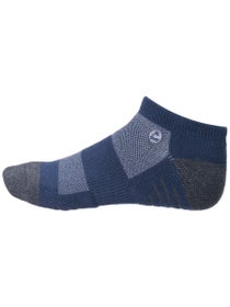 Cuater Men's Performance Eighteener Ankle Sock Indigo