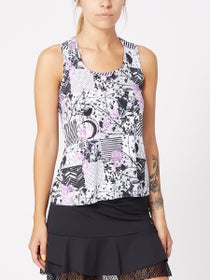 Denise Cronwall Women's Collage Classic Racer Tank