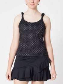 Buy Denise Cronwall Basic Classic Racerback Top - Black At 37% Off