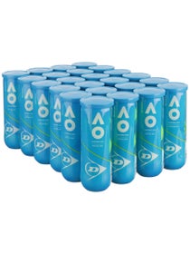 Dunlop Australian Open XD Tennis Ball 24 Can Case