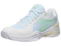 Diadora Blushield Torneo 3 Clay White/Bay Women's Shoes