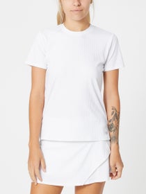 EleVen Women's Essentials Love To Love Rib Top - White