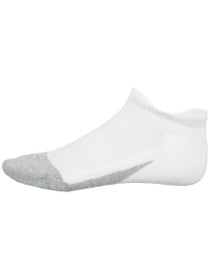 Feetures Elite Light Cushion No Show Sock White