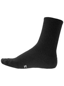 Feetures High Performance Cushion Crew Sock Black