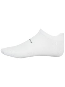 Feetures High Performance Light No Show Sock White