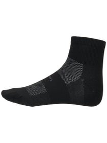 Feetures High Performance Light Quarter Sock Black