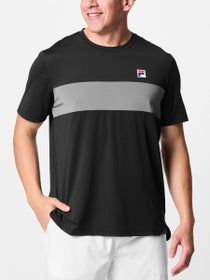 Fila Men's Essentials Stripe Crew - Black