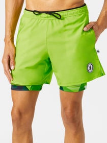 Men's Green Grass Classic Tennis Short 6 Inseam w/ Logo - The Tennis Loft