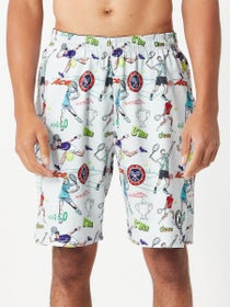 Flow Society Men's Tennis Short - White