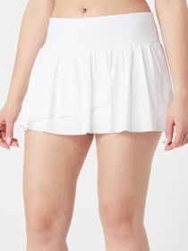 Fila Women's White Line Asymmetrical Skirt