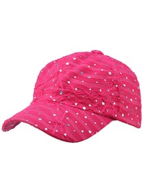 The Alabama Girl Glitter Hat Hot Pink