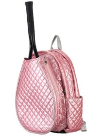 Glove It Quilted Tennis Racquet Backpack Pink