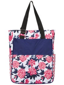 Glove It Tennis Tote Peonies & Pars