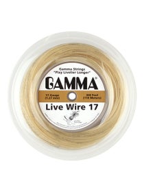 Gamma Live Wire 17/1.27 String Reel - 360' Natural